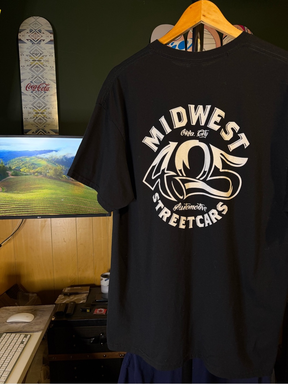 Midwest Streetcars 405 Oklahoma City Graphic Short Sleeve Tshirt